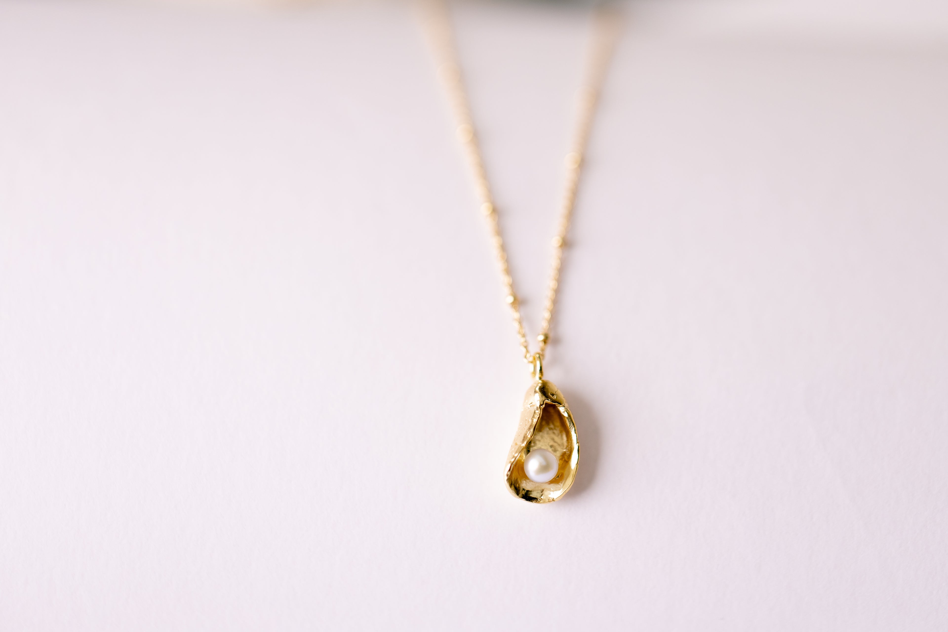 La Perle D'huître collier
